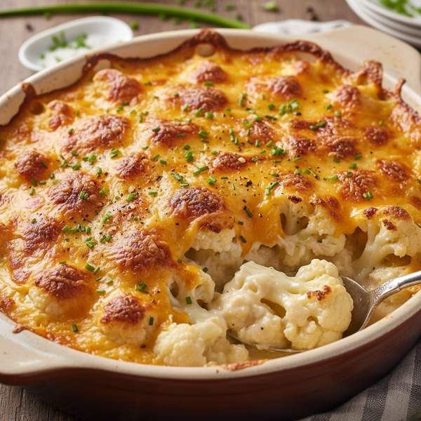 Creamy Cauliflower & Cheese Bake recipe