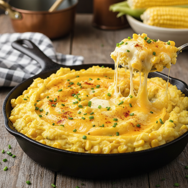 Creamy Cheddar Corn Mashed Potatoes recipe