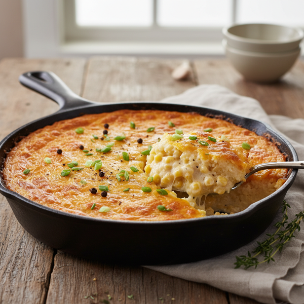 Creamy Cheddar Grits Bake recipe