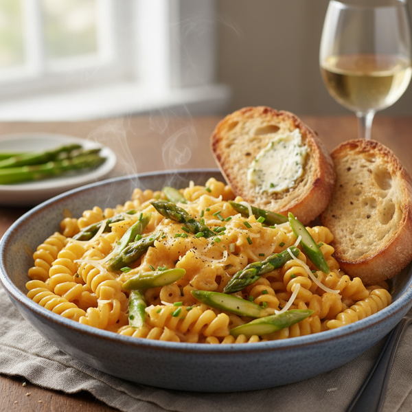 Creamy Cheddar and Asparagus Delight recipe