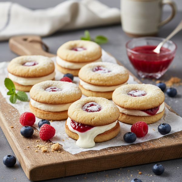 Creamy Cheesecake Delight Cookies recipe