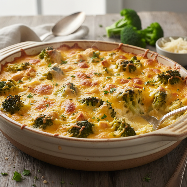 Creamy Cheesy Broccoli Delight recipe