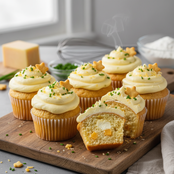 Creamy Cheesy Delight Cupcakes recipe