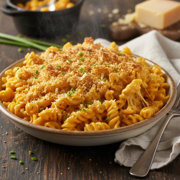 Creamy Cheesy Noodles Delight recipe