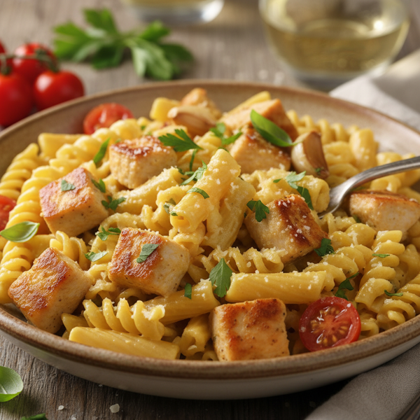 Creamy Chicken Pasta Delight recipe