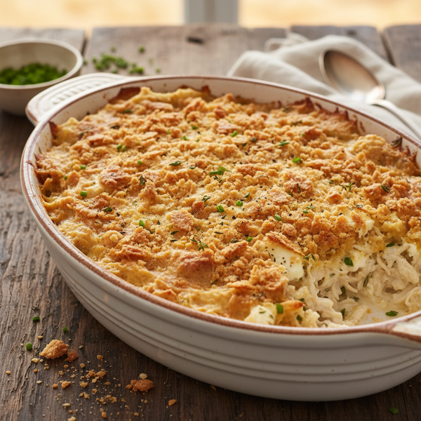 Creamy Chicken Ritz Delight recipe