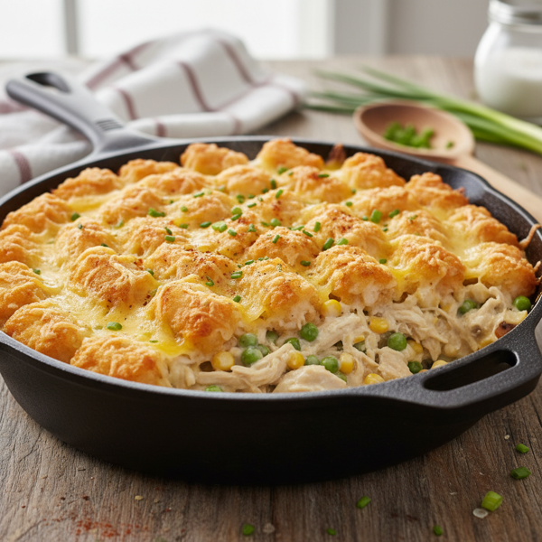 Creamy Chicken Tater Tot Bake recipe