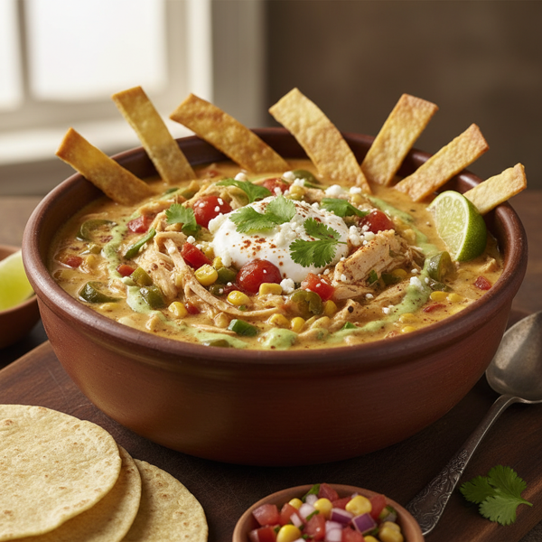 Creamy Chicken Tortilla Delight recipe