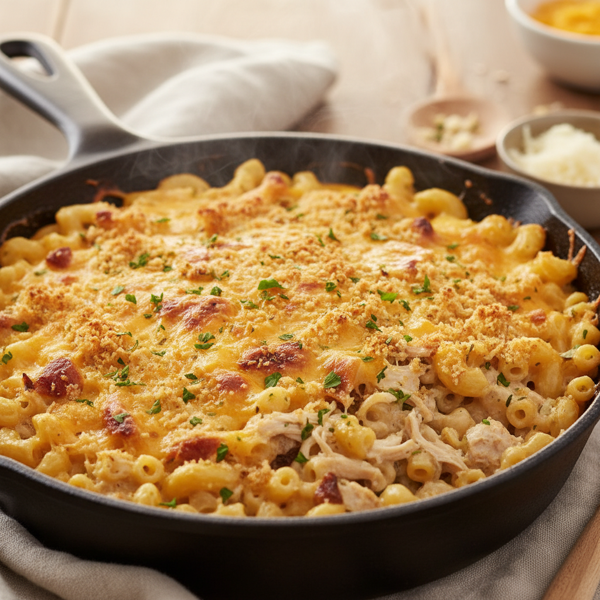 Creamy Chicken & Macaroni Bake recipe