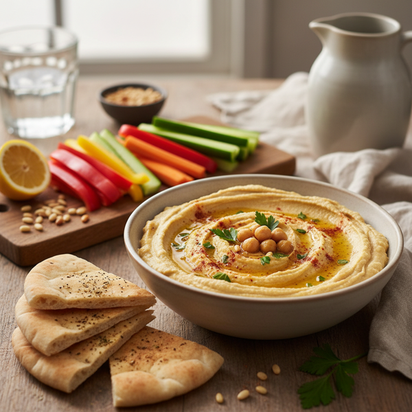 Creamy Chickpea Hummus recipe