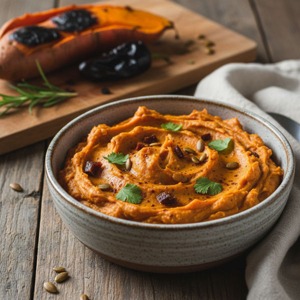 Creamy Chipotle Sweet Potato Mash recipe