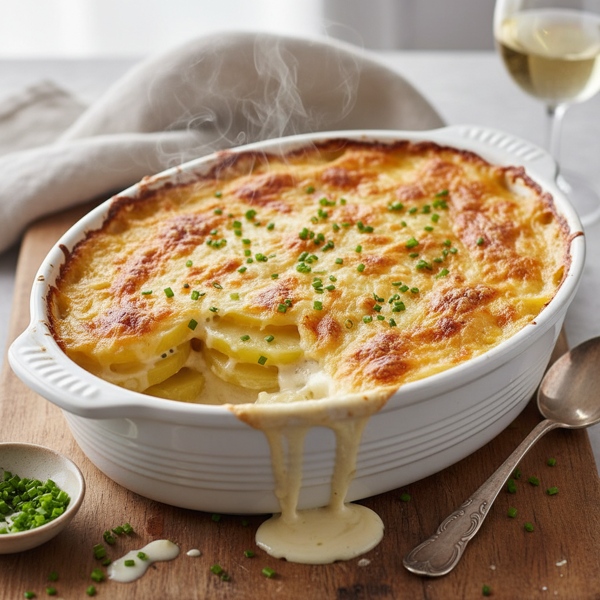 Creamy Chive Potato Casserole recipe