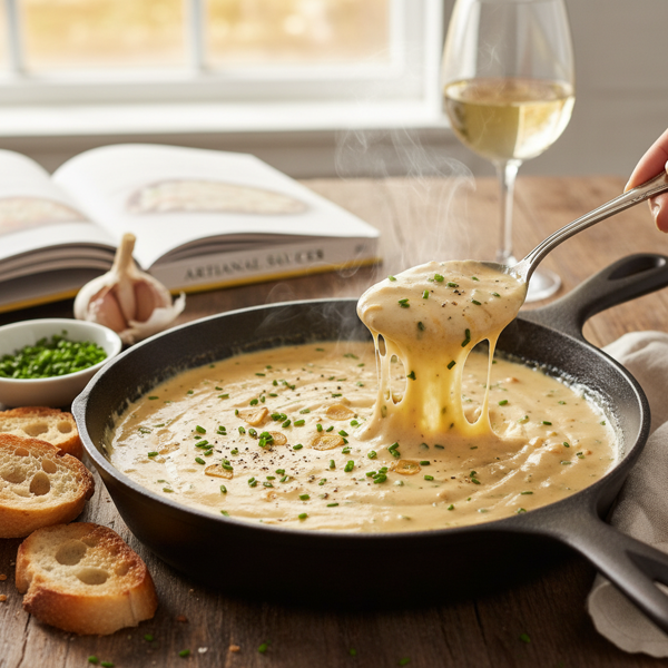 Creamy Chive & Garlic Cheese Sauce recipe