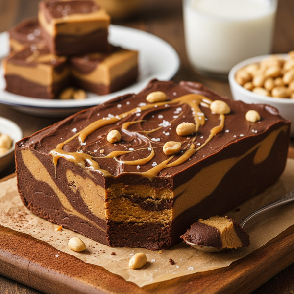 Creamy Chocolate Peanut Butter Fudge recipe