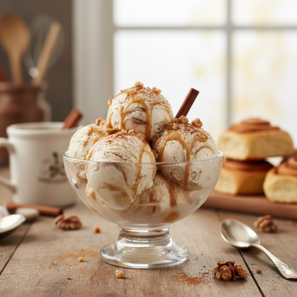 Creamy Cinnamon Delight Ice Cream recipe