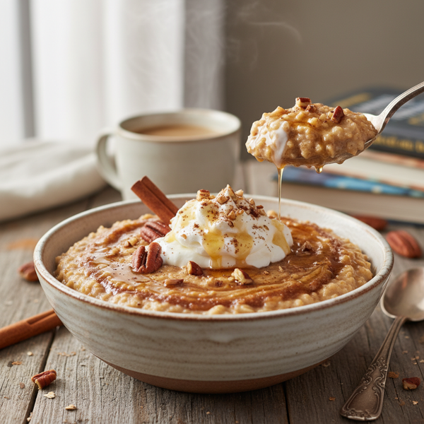Creamy Cinnamon Oatmeal Delight recipe