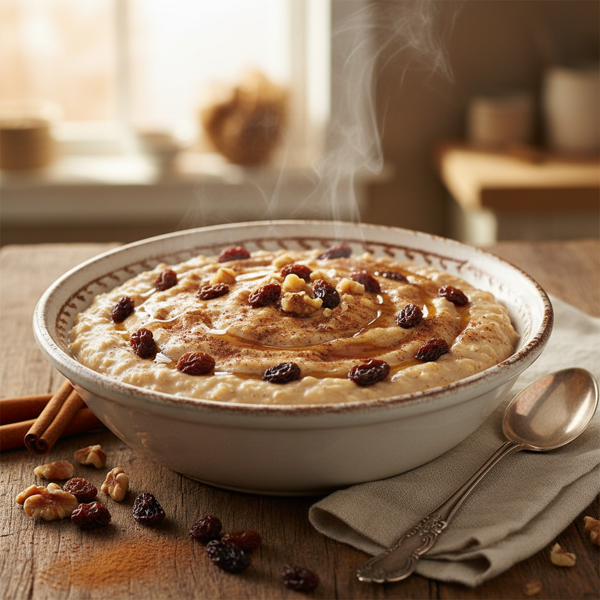 Creamy Cinnamon Raisin Oatmeal Delight recipe