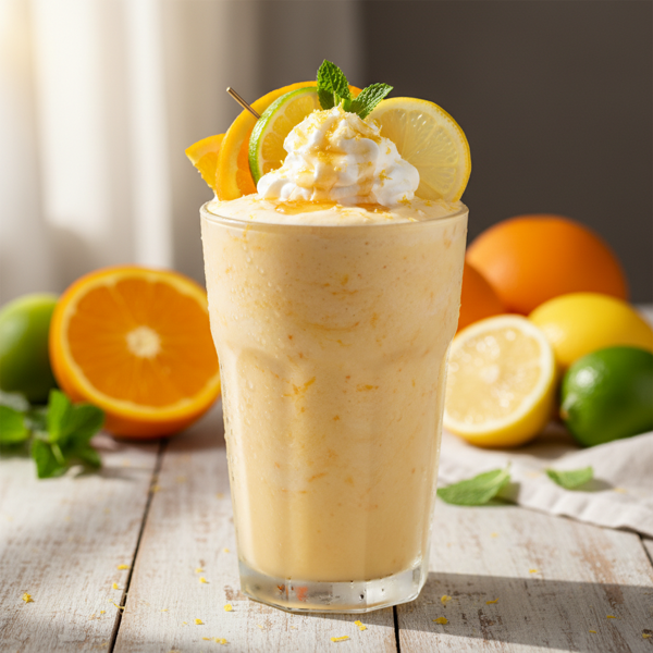 Creamy Citrus Bliss Smoothie recipe