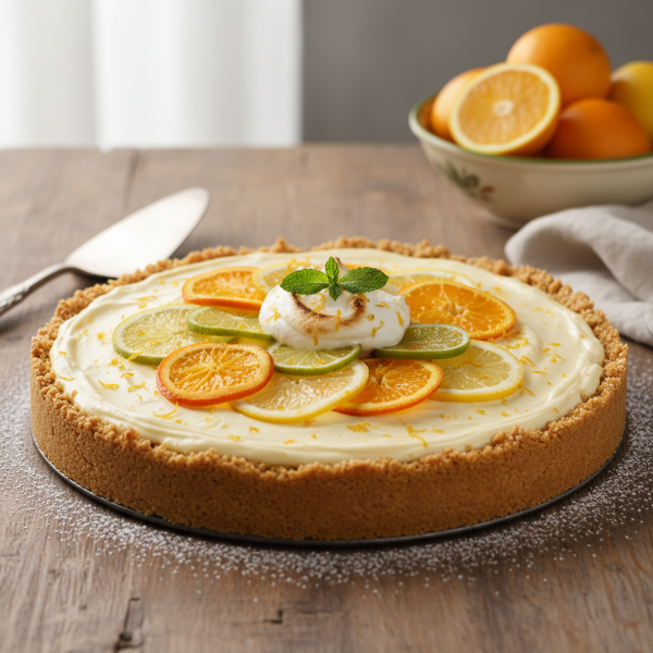 Creamy Citrus Dream Pie recipe