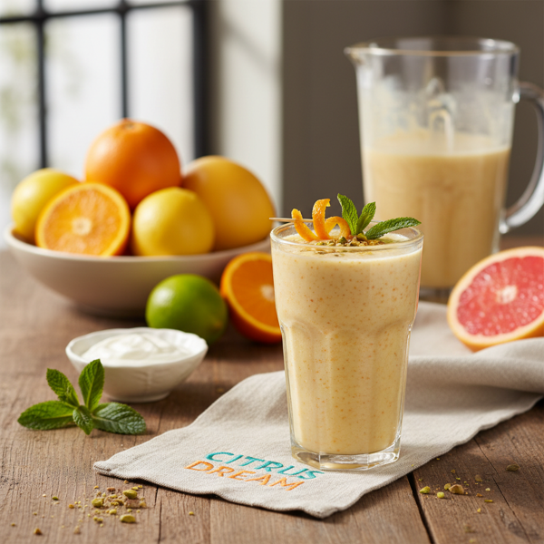 Creamy Citrus Dream Smoothie recipe