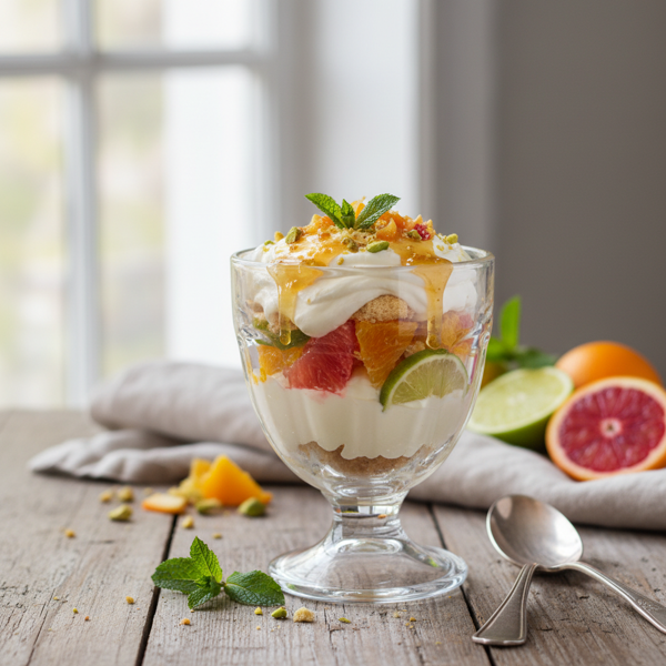 Creamy Citrus Fruit Delight recipe