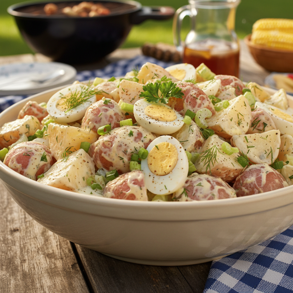 Creamy Classic Potato Salad Delight recipe