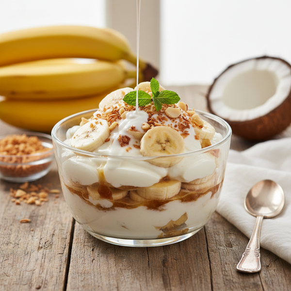 Creamy Coconut Banana Delight recipe
