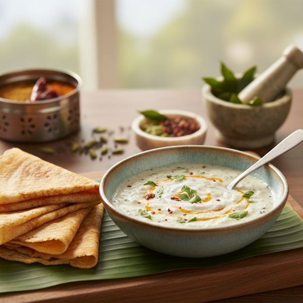 Creamy Coconut Chutney Delight recipe