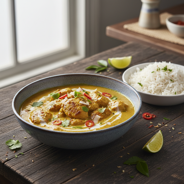 Creamy Coconut Curry Chicken recipe