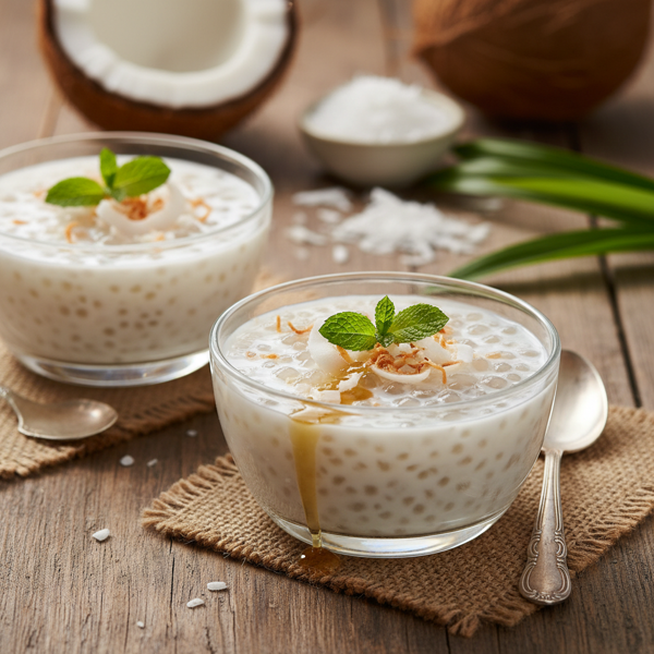 Creamy Coconut Tapioca Delight recipe