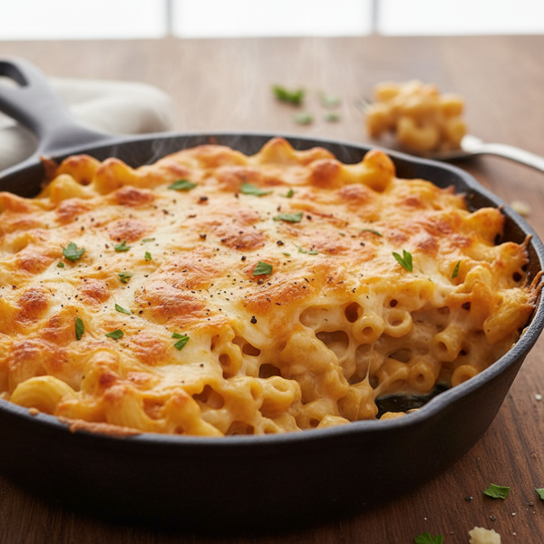 Creamy Colby-Monterey Jack Macaroni Bake recipe