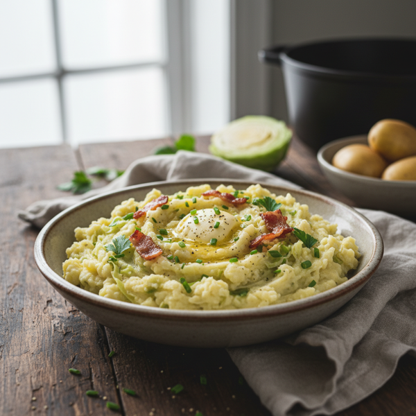Creamy Colcannon with Quick Instant Potatoes recipe