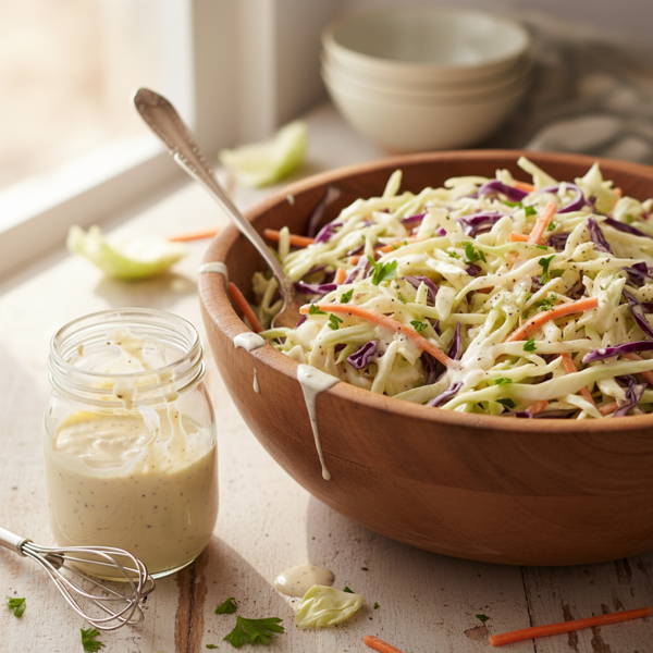 Creamy Coleslaw Dressing Delight recipe