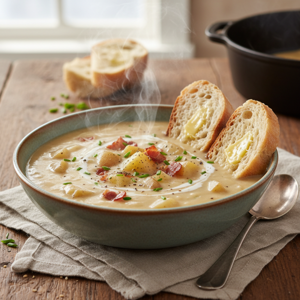Creamy Comfort Potato Soup recipe