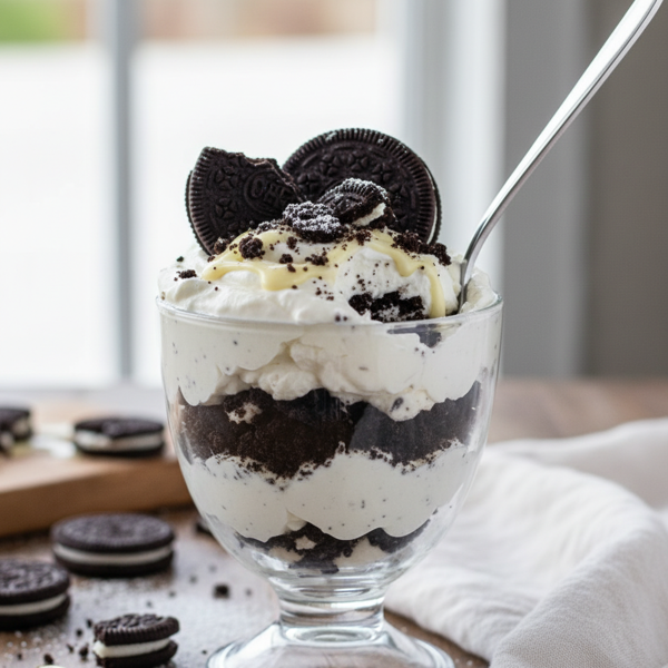 Creamy Cookies and Cream Delight recipe