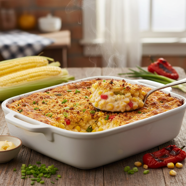 Creamy Corn Casserole Delight recipe
