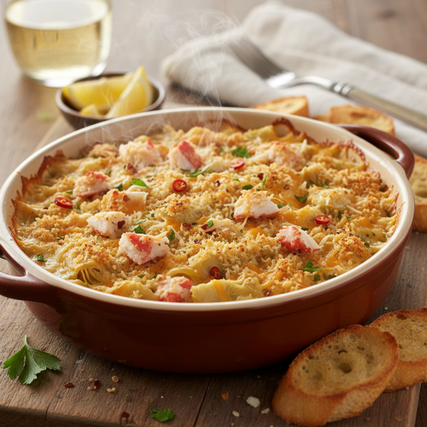 Creamy Crab & Artichoke Delight recipe
