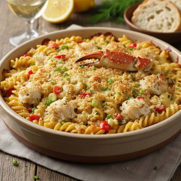 Creamy Crab & Pasta Bake recipe