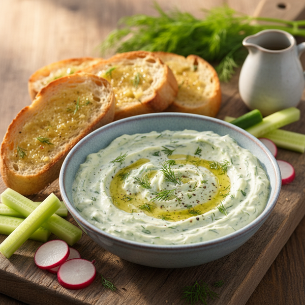Creamy Cucumber Dip recipe