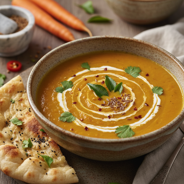 Creamy Curried Carrot Delight recipe