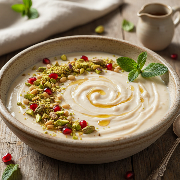 Creamy Cypriot Tahini Delight recipe