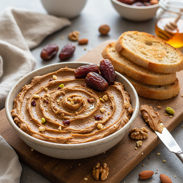 Creamy Date & Nut Delight Spread recipe