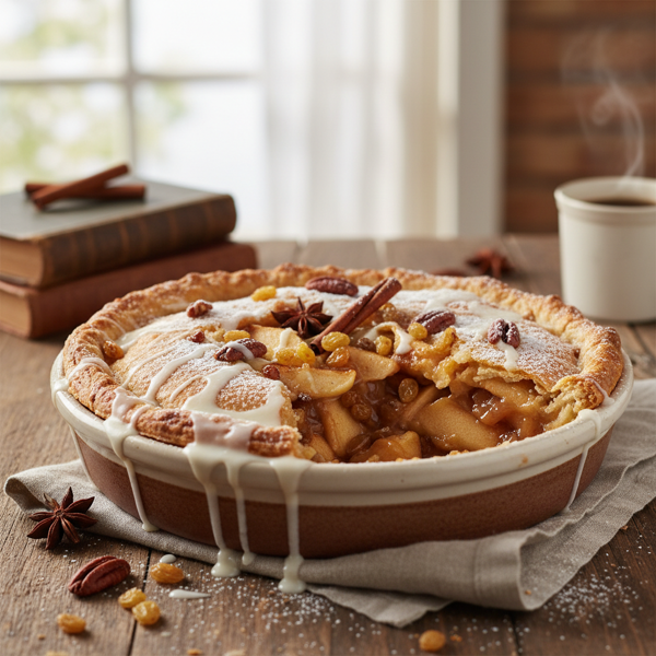 Creamy Deep-Dish Apple Delight recipe