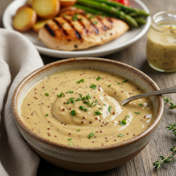 Creamy Dijon Mustard Sauce recipe