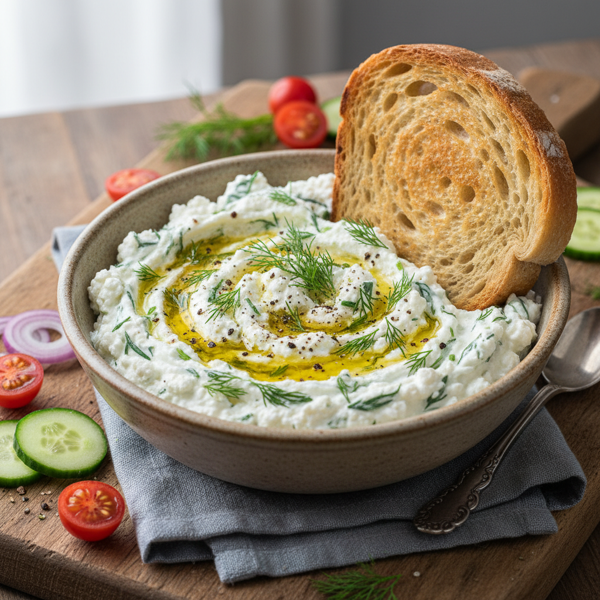 Creamy Dill Cottage Cheese Delight recipe