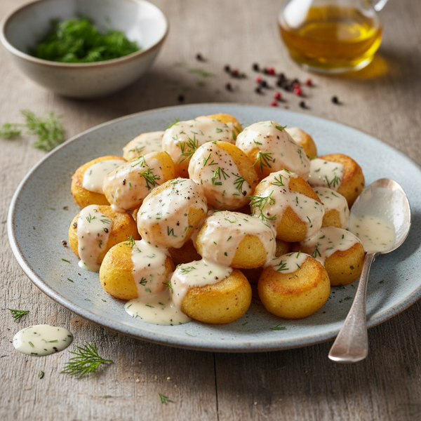 Creamy Dill Potato Nuggets recipe