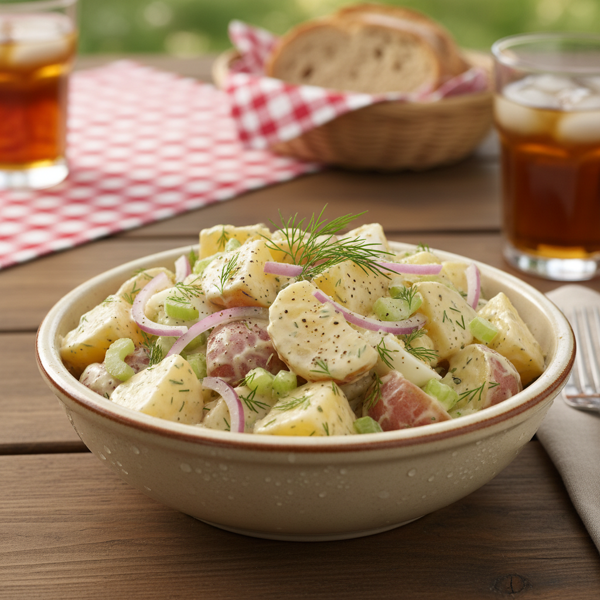 Creamy Dill Potato Salad Delight recipe