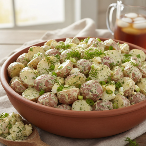 Creamy Dilled Red Potato Salad recipe
