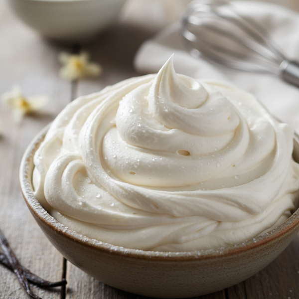 Creamy Dreamy Fluffy Frosting recipe