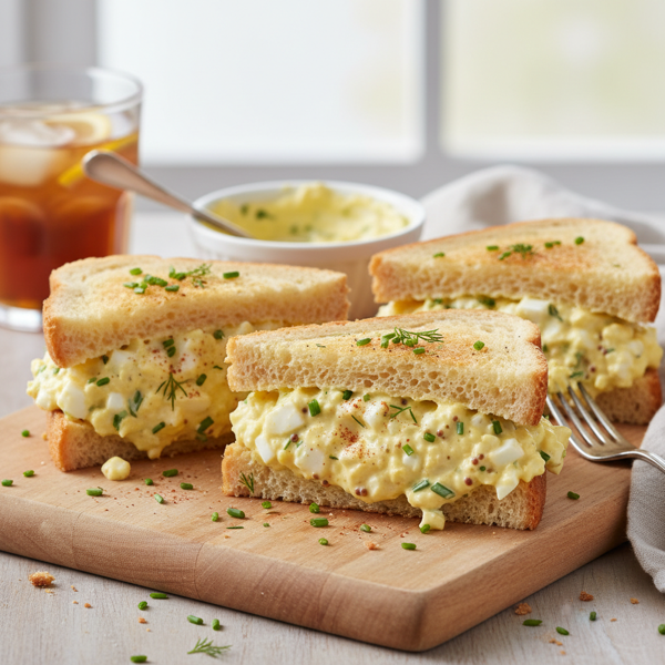 Creamy Egg Delight Sandwiches recipe